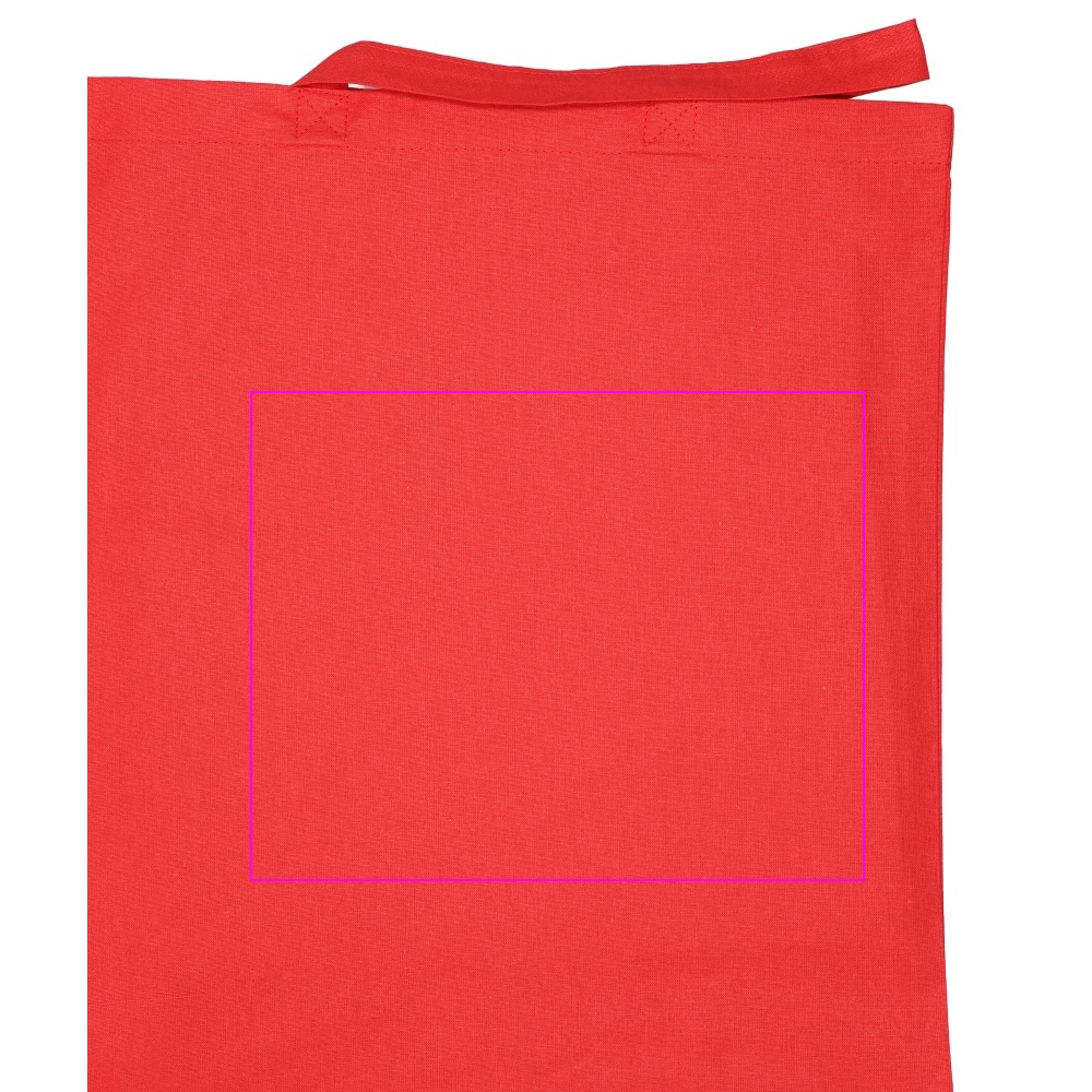 Cotton bag with short handles 140 g/m² BREGENZ