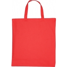 Cotton bag with short handles 140 g/m² BREGENZ