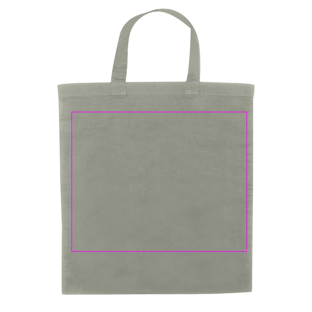 Cotton bag with short handles 140 g/m² BREGENZ