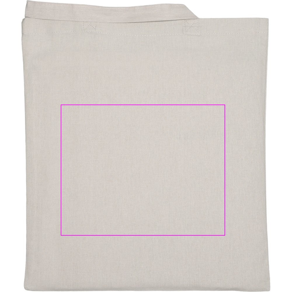 Cotton bag with short handles 140 g/m² BREGENZ