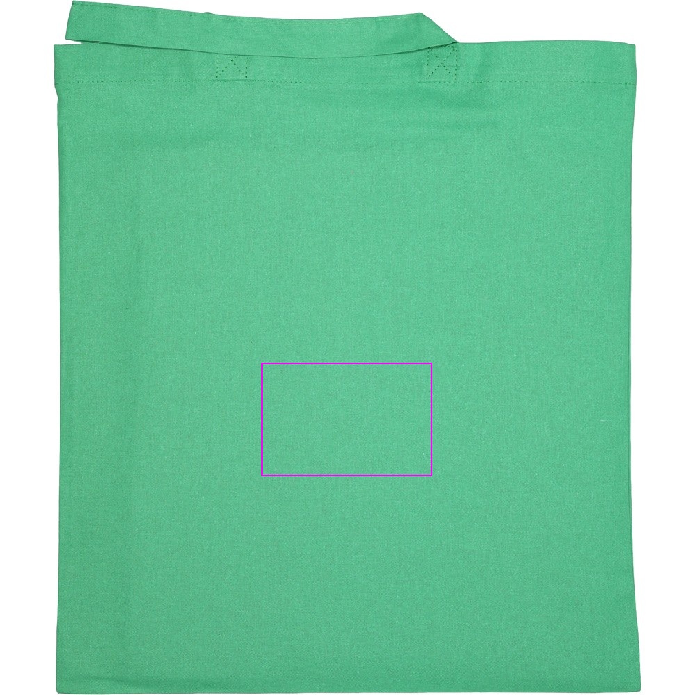 Cotton bag with short handles 140 g/m² BREGENZ