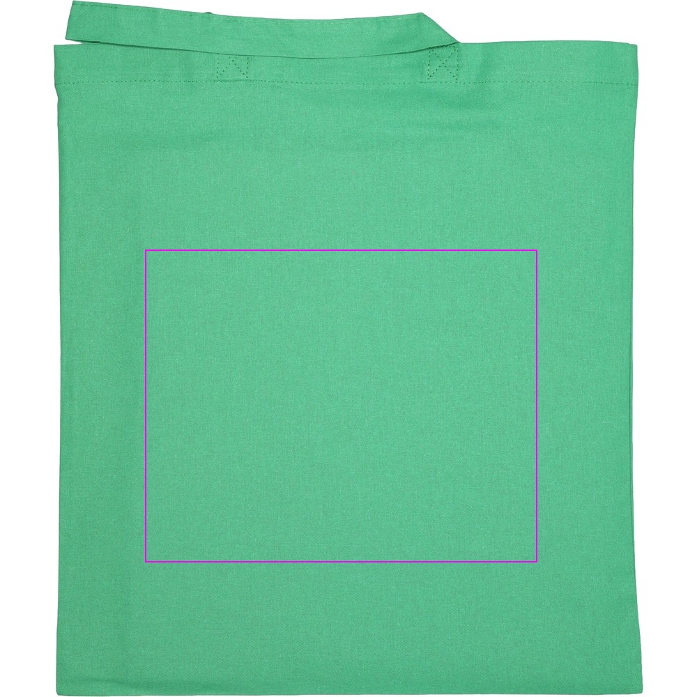 Cotton bag with short handles 140 g/m² BREGENZ