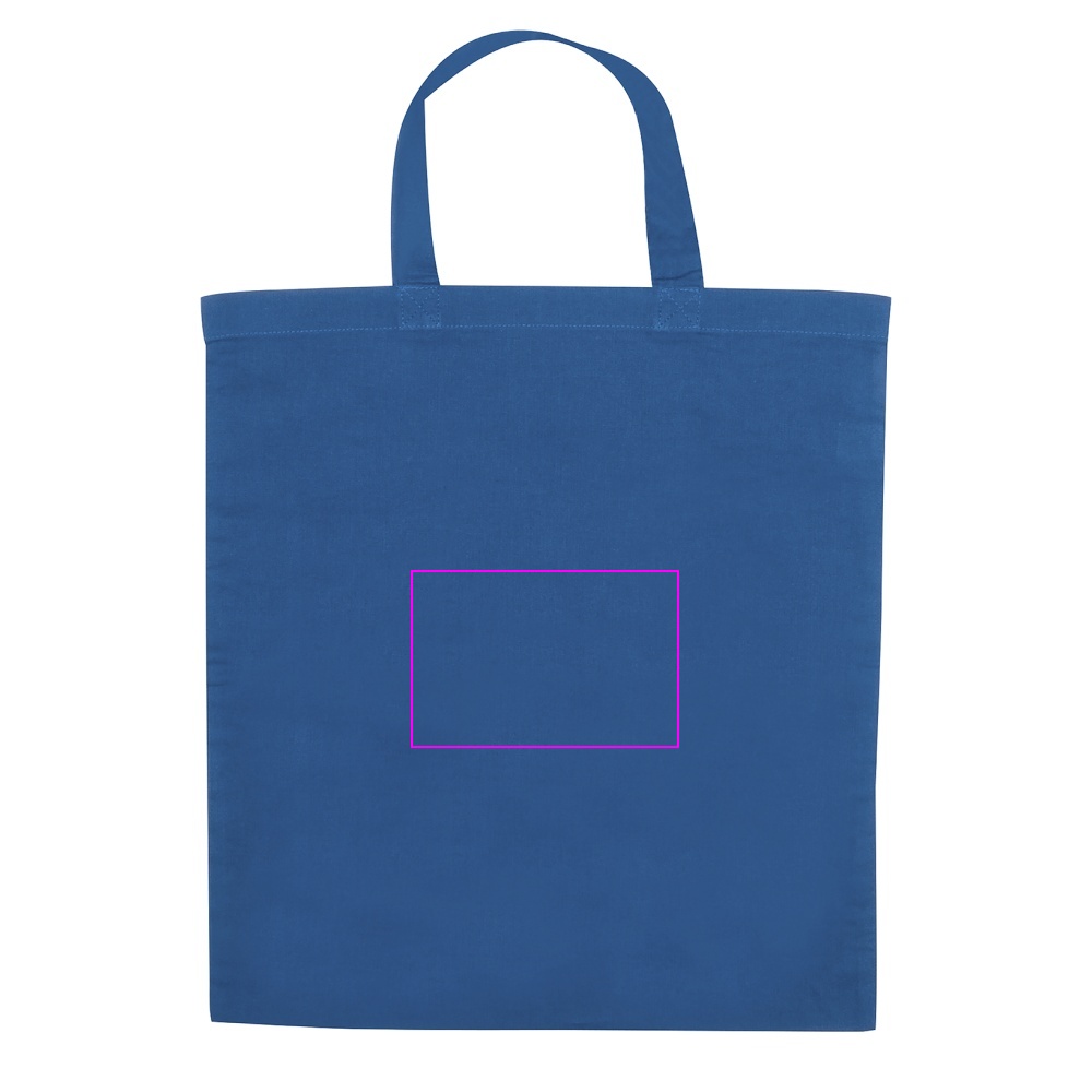 Cotton bag with short handles 140 g/m² BREGENZ