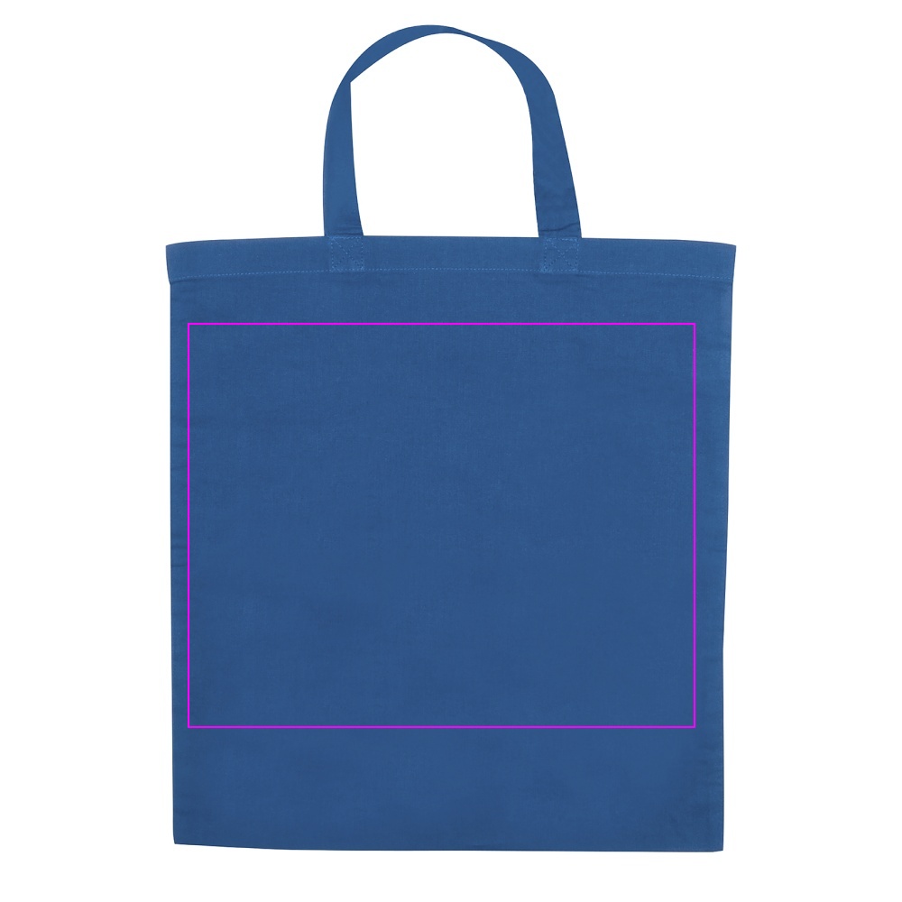 Cotton bag with short handles 140 g/m² BREGENZ