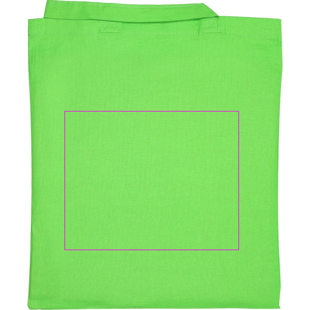 Cotton bag with short handles 140 g/m² BREGENZ