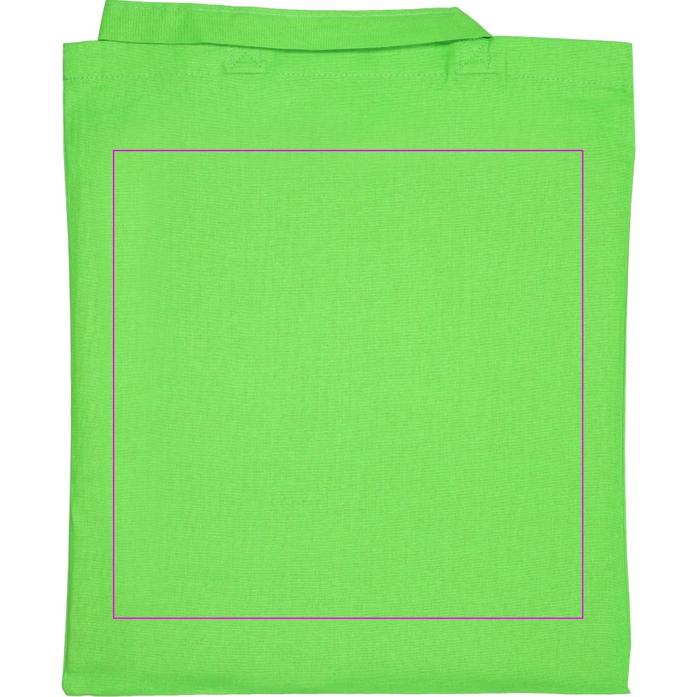 Cotton bag with short handles 140 g/m² BREGENZ