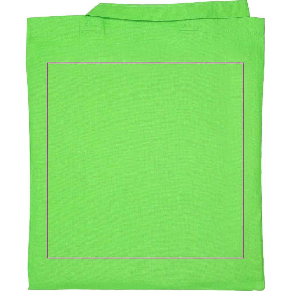 Cotton bag with short handles 140 g/m² BREGENZ