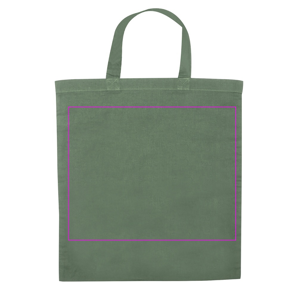 Cotton bag with short handles 140 g/m² BREGENZ