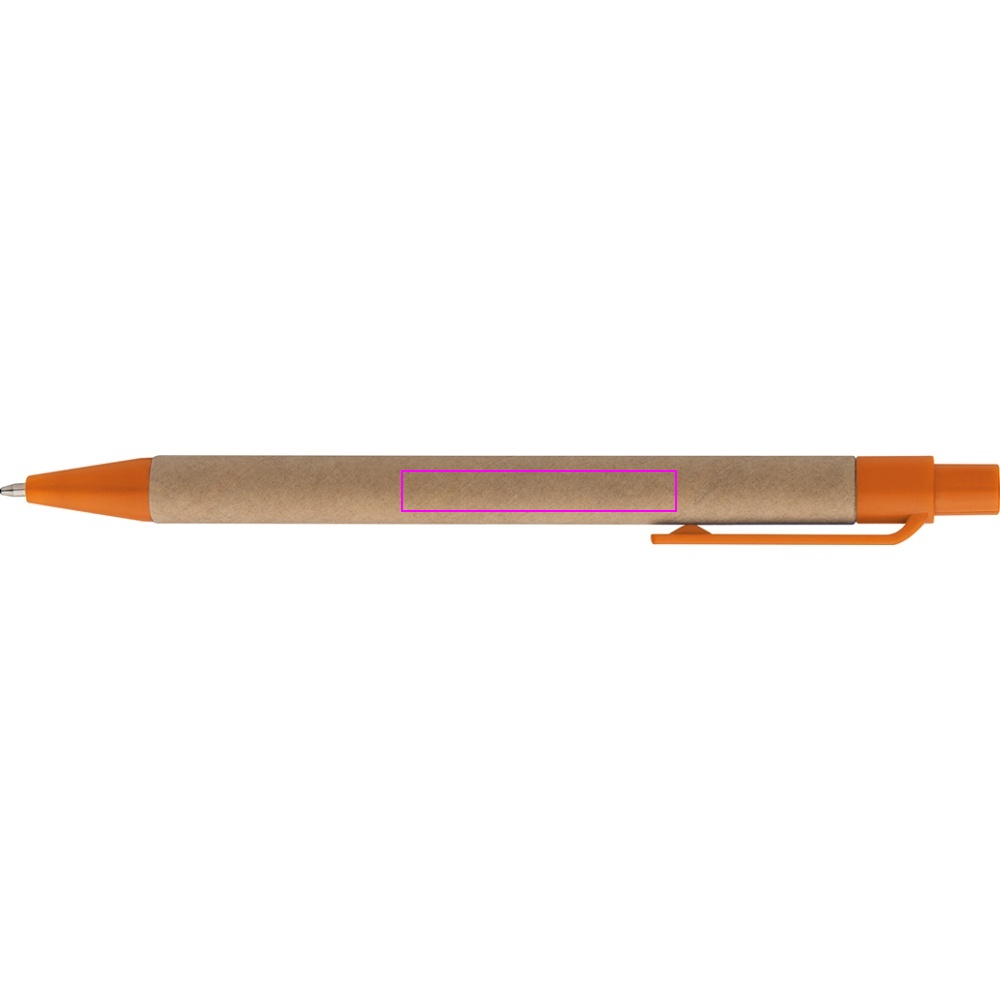 Pen made of recycled cardboard BRISTOL