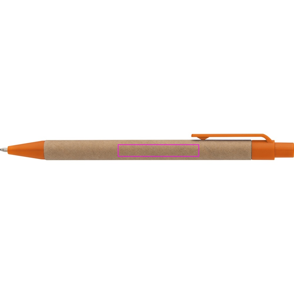 Pen made of recycled cardboard BRISTOL