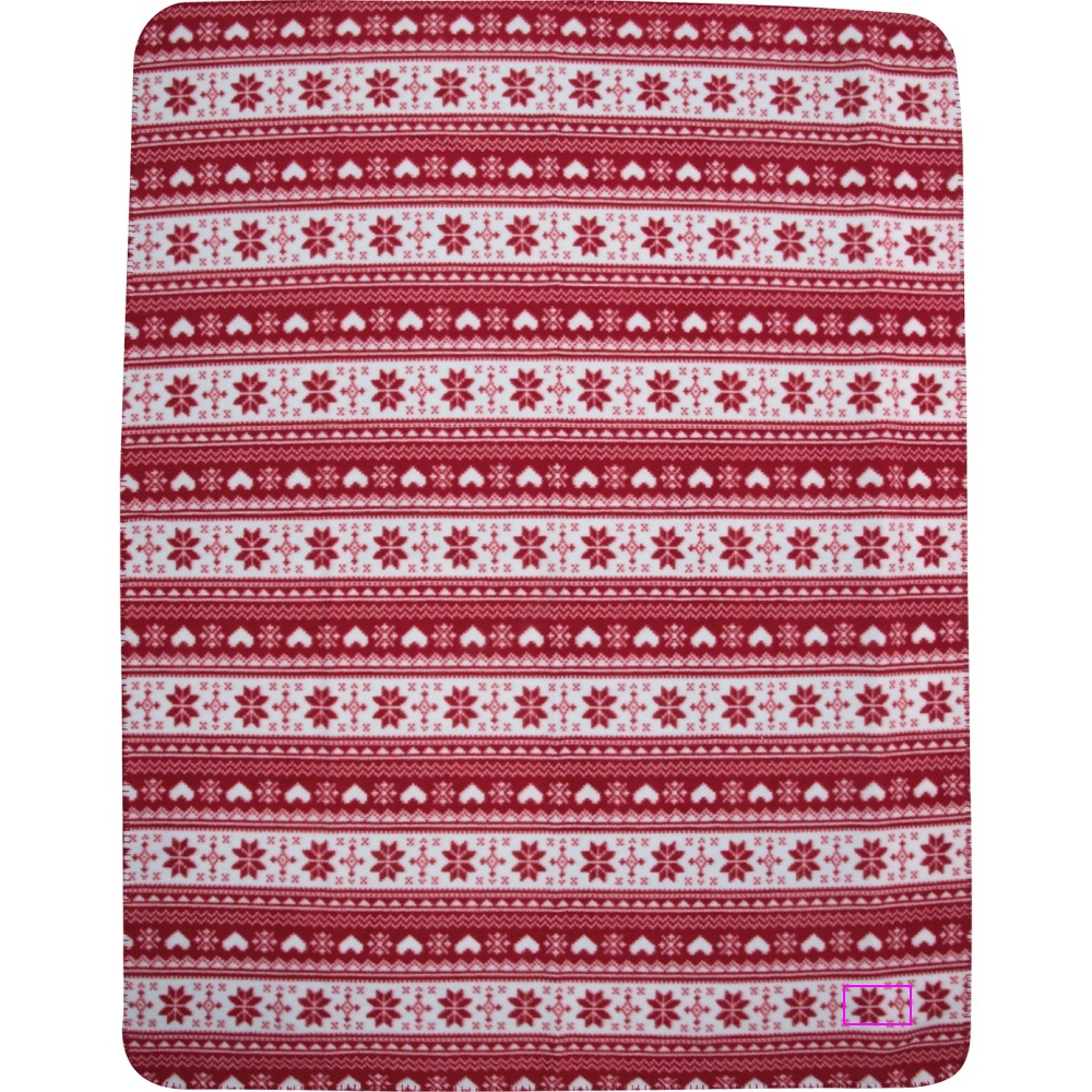 Blanket with Christmas pattern DEBRECEN 200g/m²