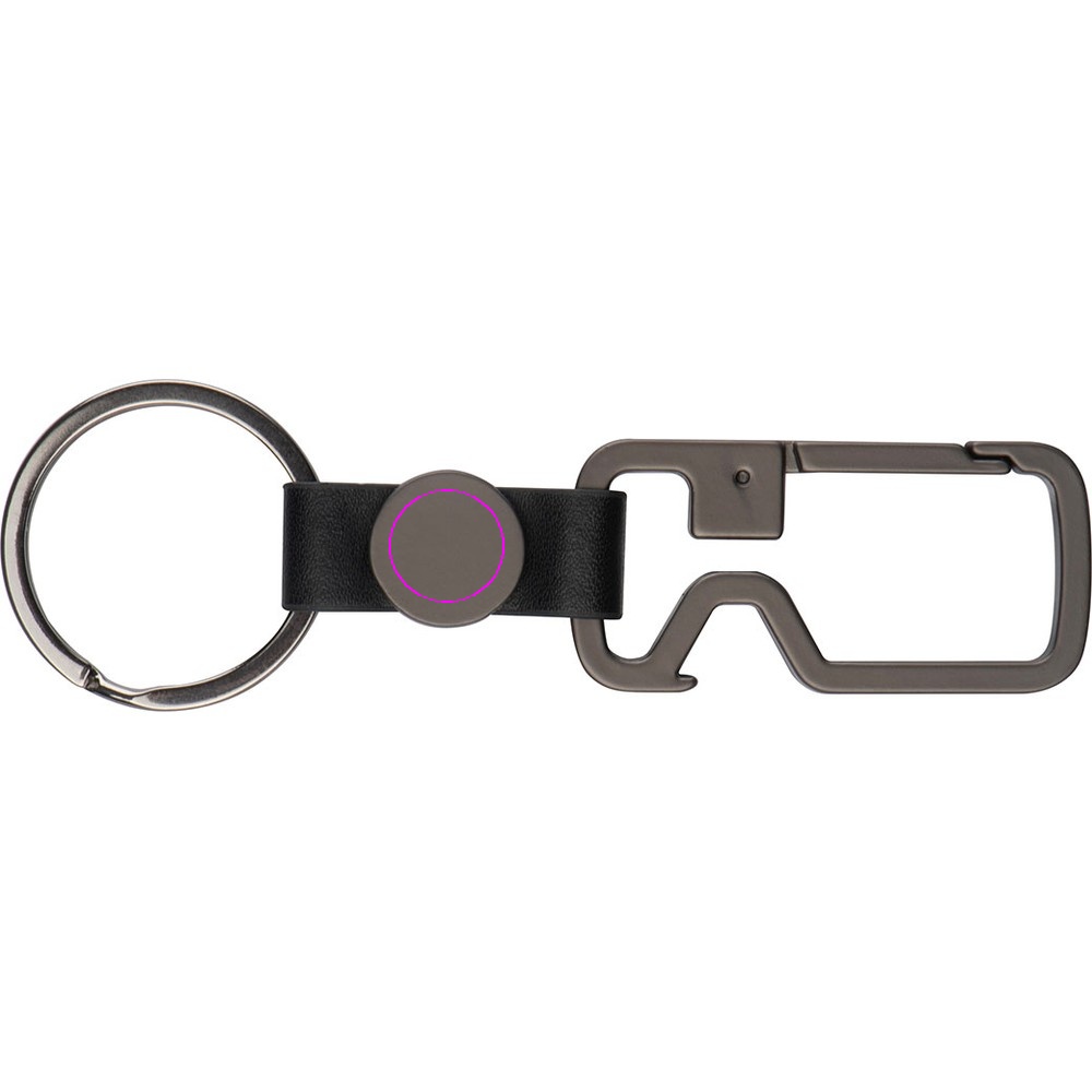 Metal keyring MACAU