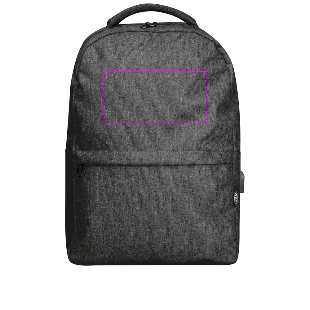 Laptop backpack rPET RIMINI