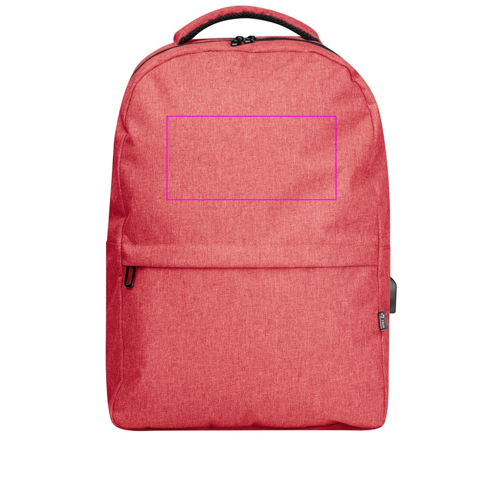 Laptop backpack rPET RIMINI