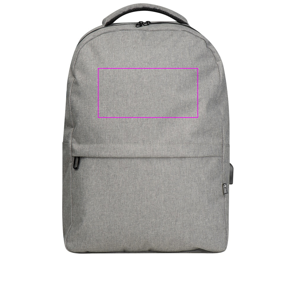 Laptop backpack rPET RIMINI