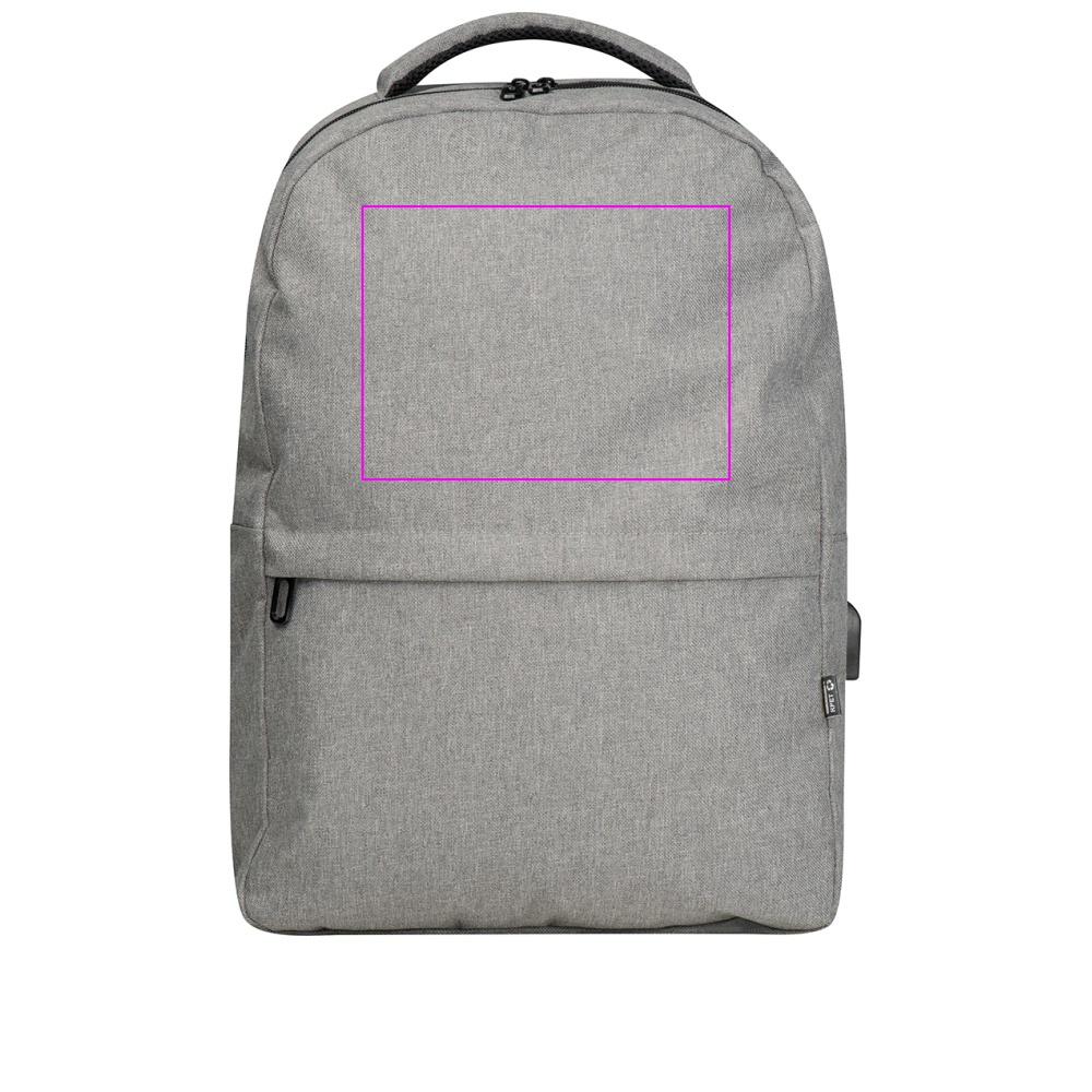 Laptop backpack rPET RIMINI