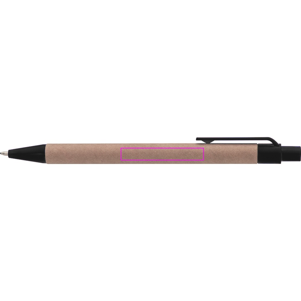 Pen made of recycled cardboard BRISTOL