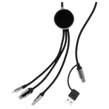 Long 4-in-1 cable with illuminated logo W102TG