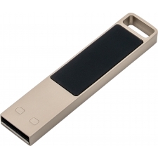 Metal USB stick with lightning logo