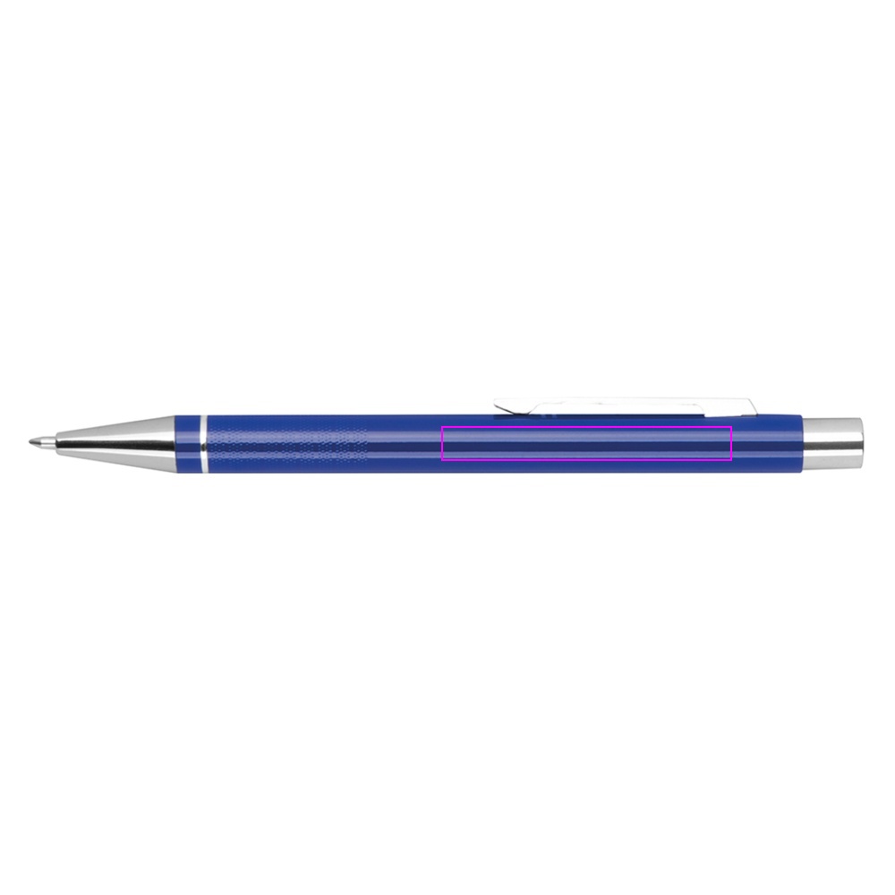 Metal semi-gel ballpen ALMEIRA