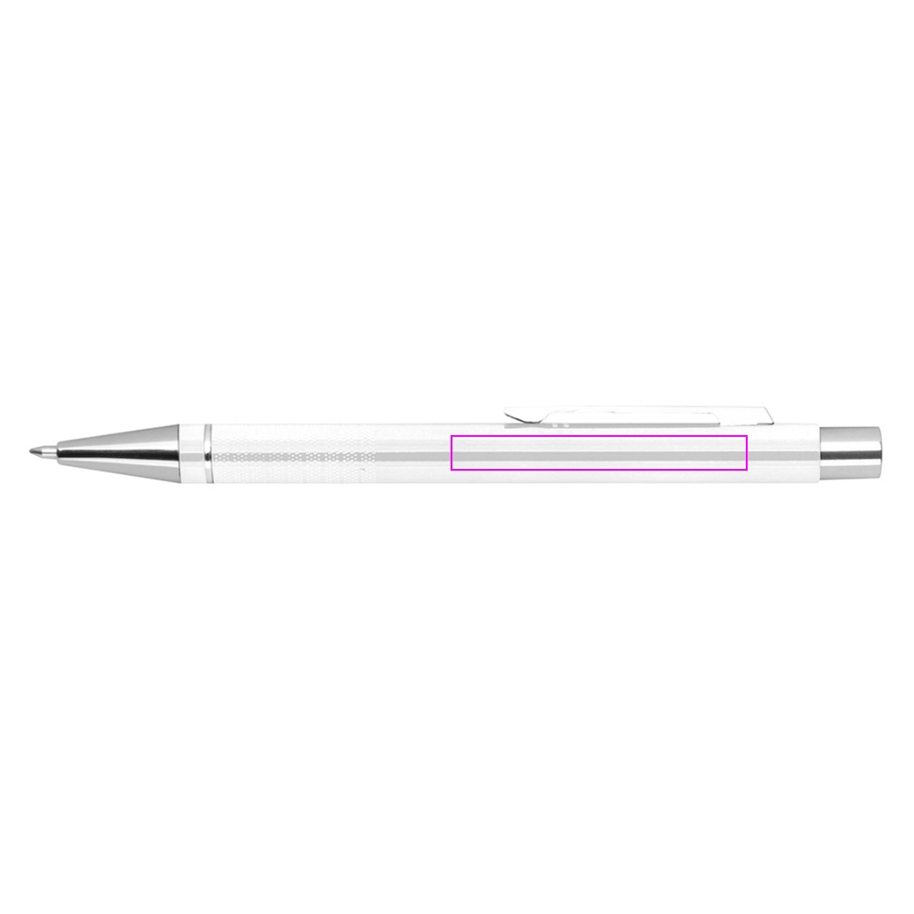 Metal semi-gel ballpen ALMEIRA