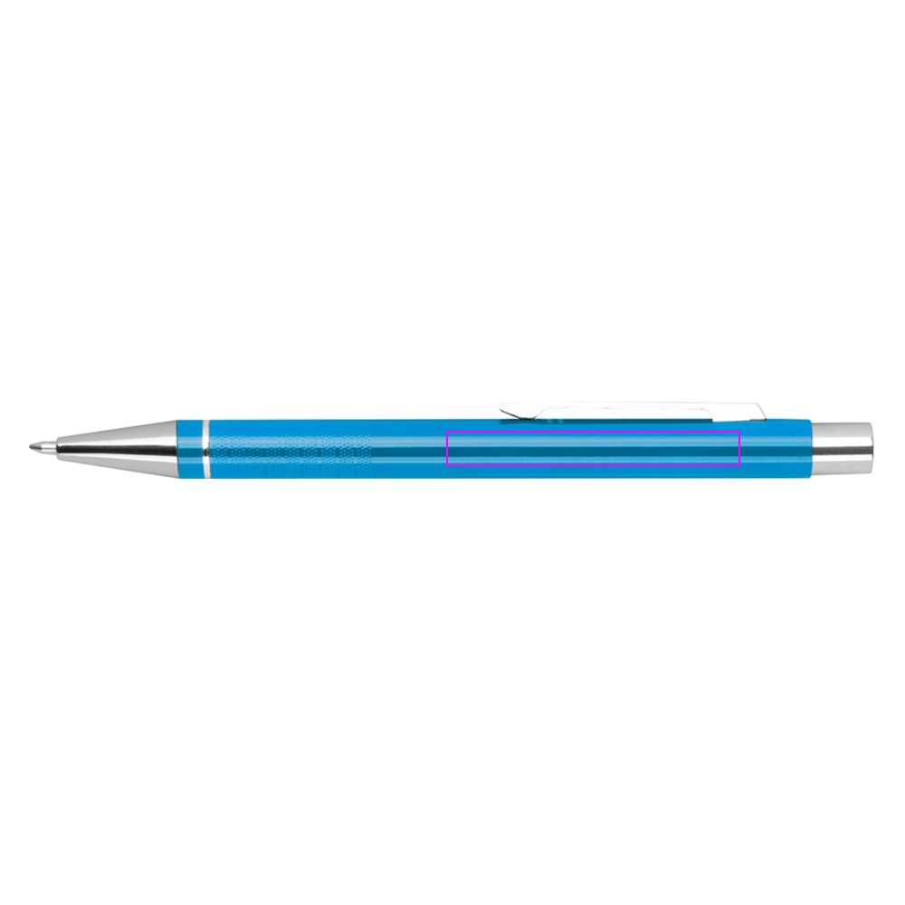 Metal semi-gel ballpen ALMEIRA