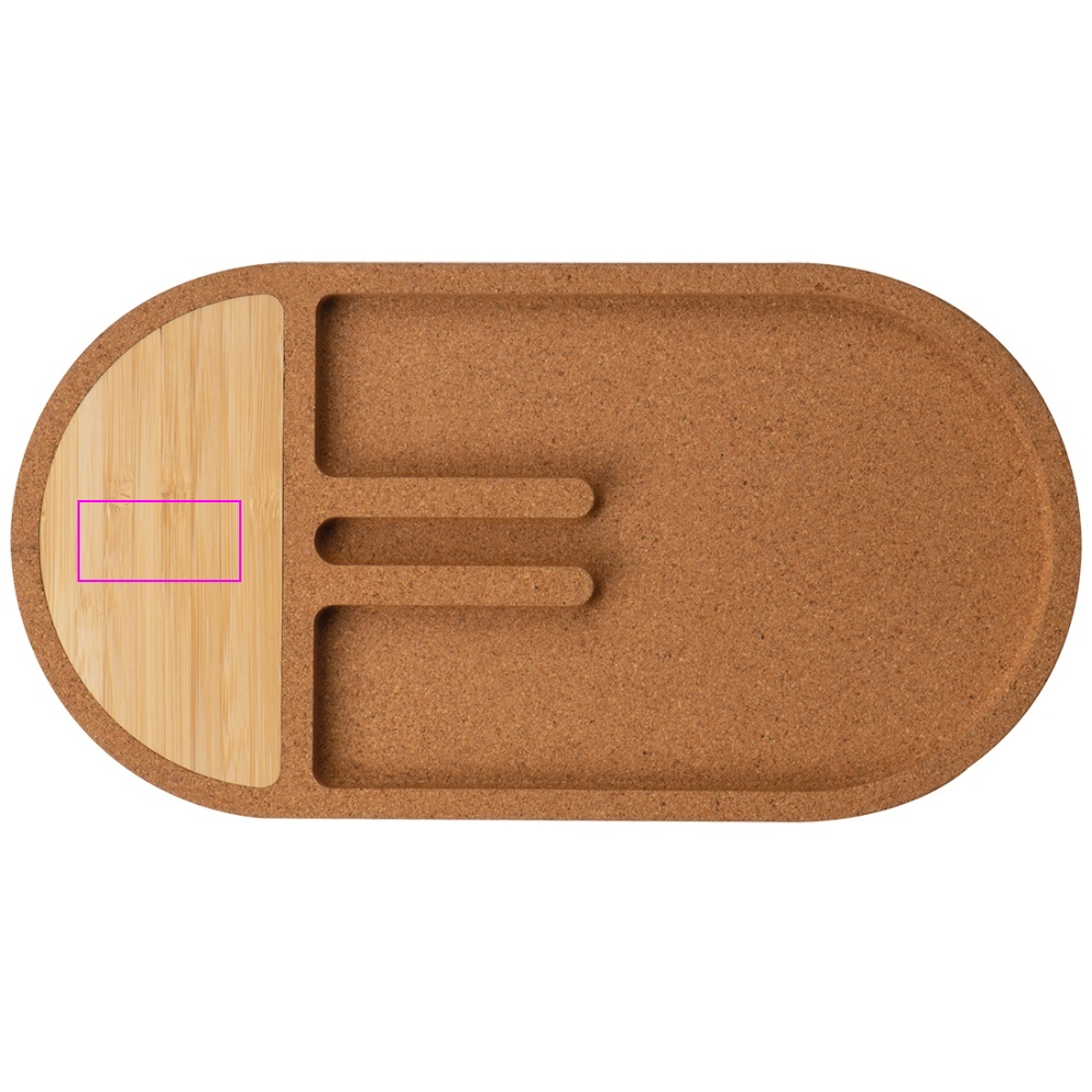 Desk organizer with wireless charger LANCASTER