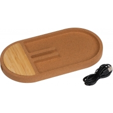 Desk organizer with wireless charger LANCASTER