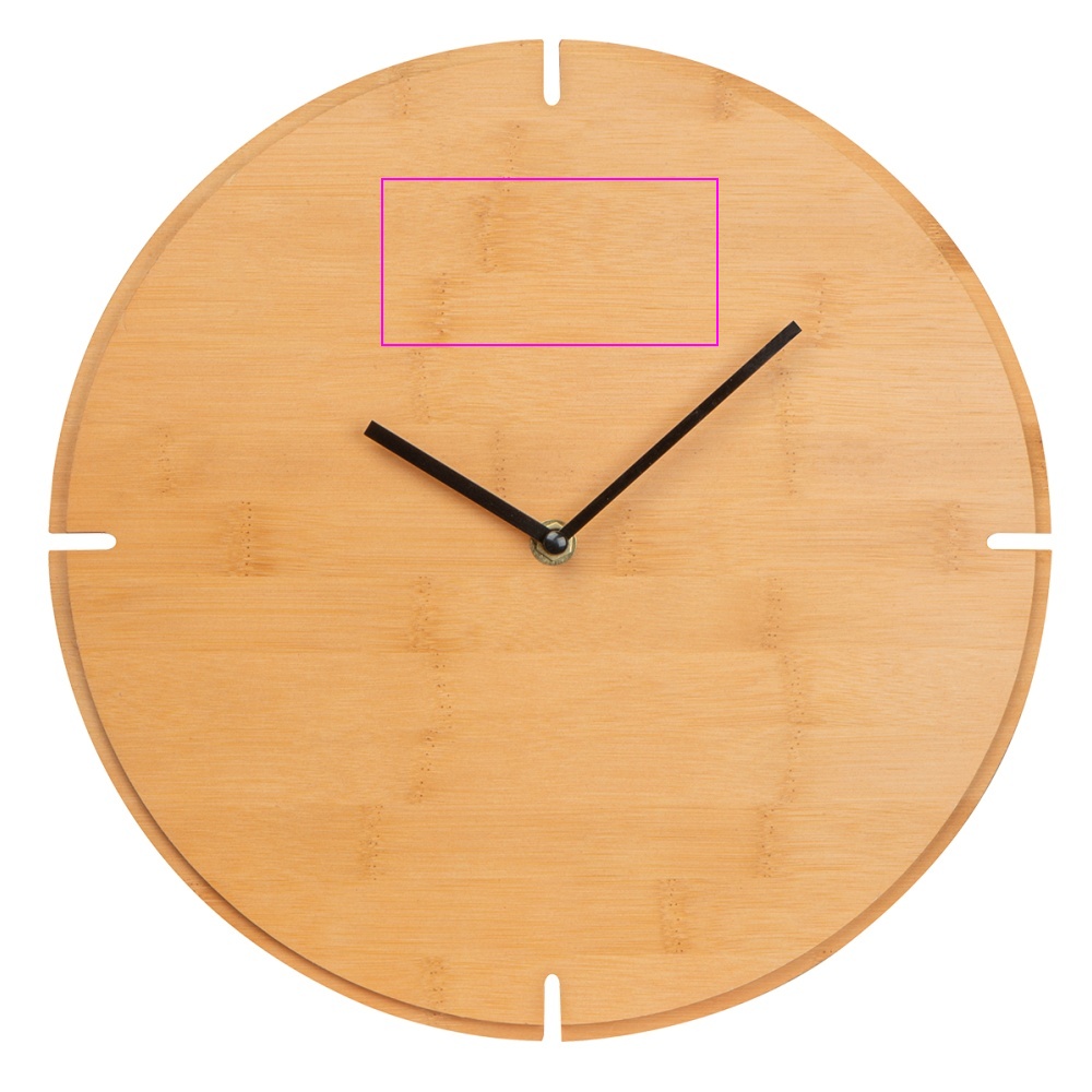Bamboo wall clock HAMPTON