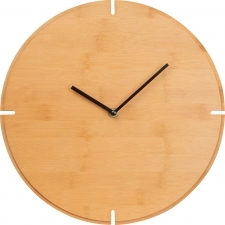 Bamboo wall clock HAMPTON