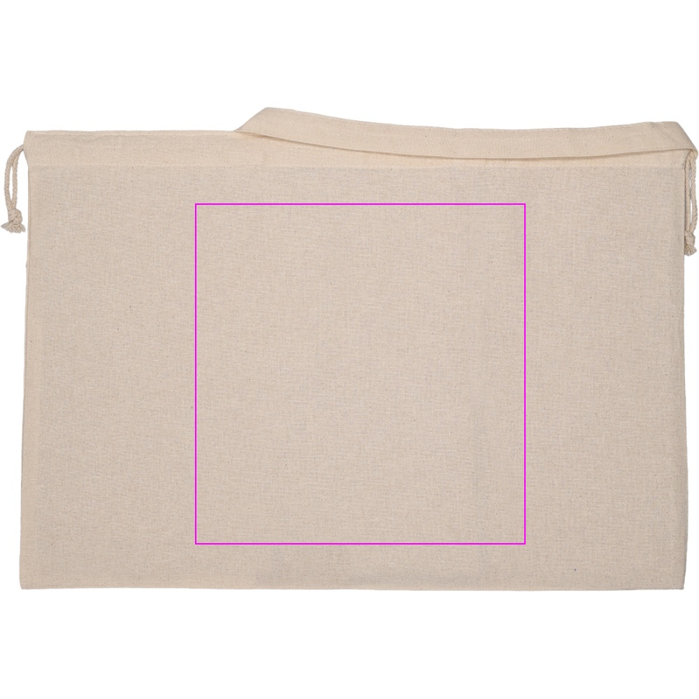 Organic cotton bag with long handles 180 g/m2 IMOLA