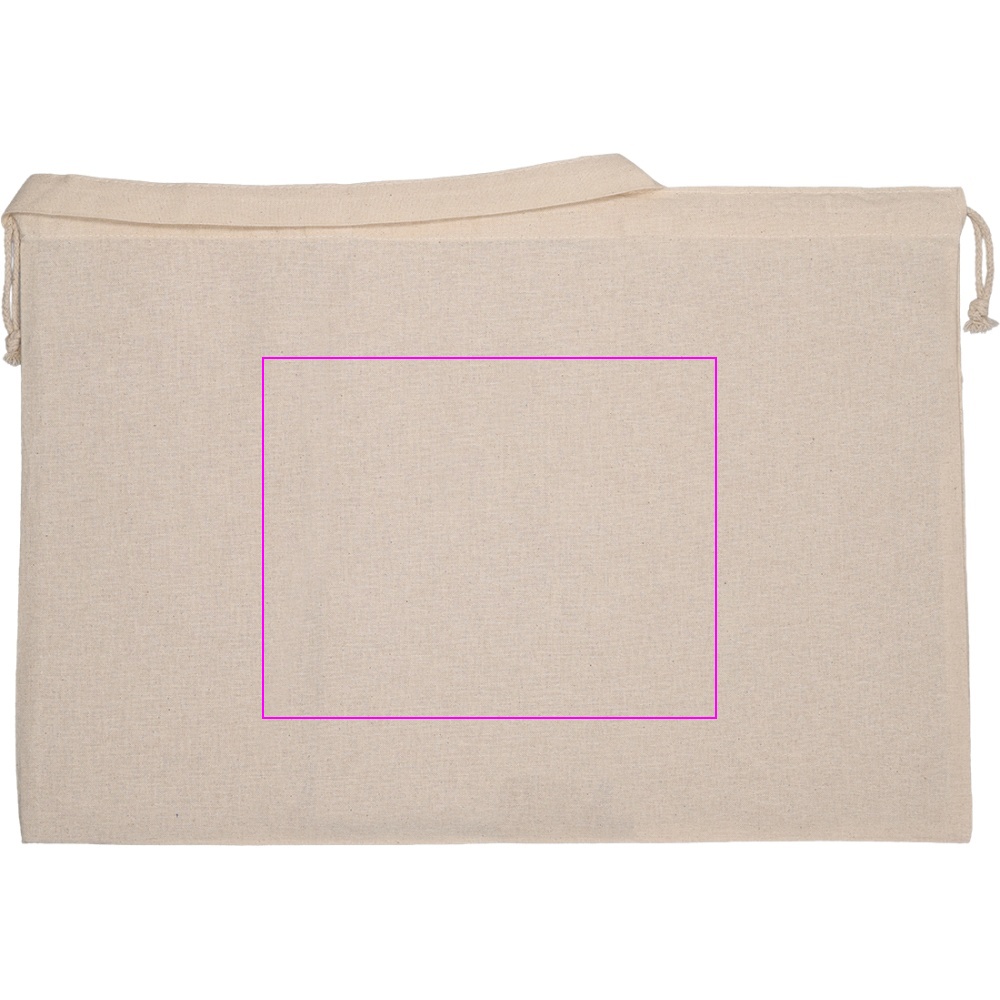 Organic cotton bag with long handles 180 g/m2 IMOLA