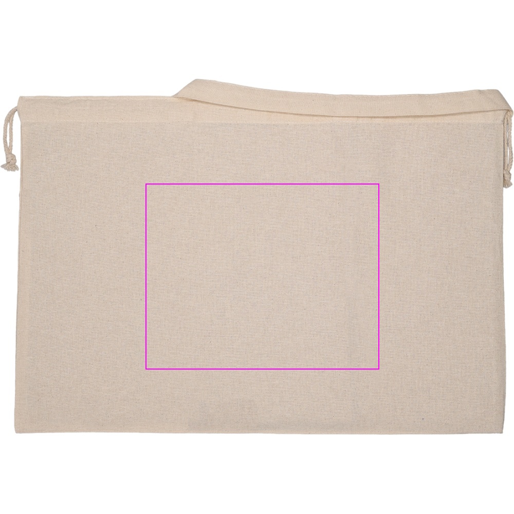 Organic cotton bag with long handles 180 g/m2 IMOLA