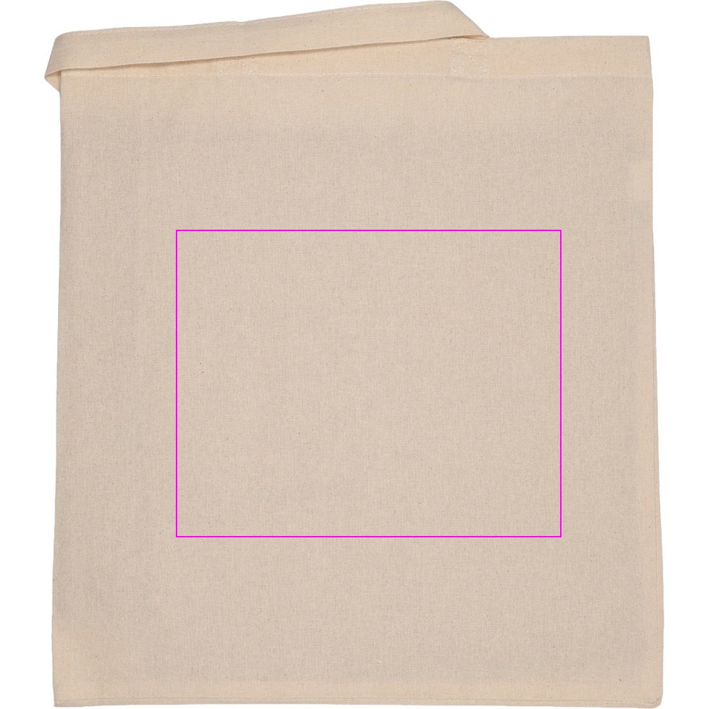 INNSBRUCK organic cotton bag with long handles and a wide bottom, 180 g/m².
