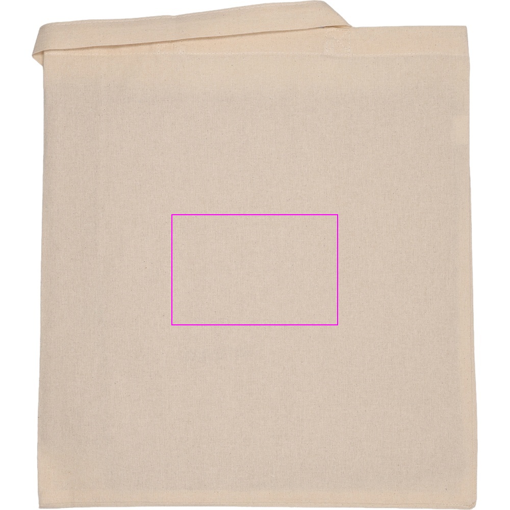 INNSBRUCK organic cotton bag with long handles and a wide bottom, 180 g/m².