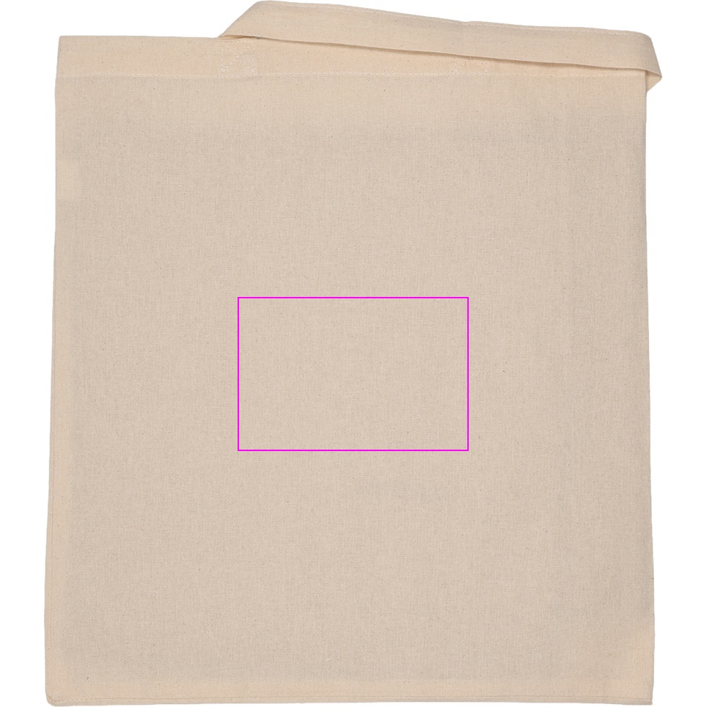 INNSBRUCK organic cotton bag with long handles and a wide bottom, 180 g/m².