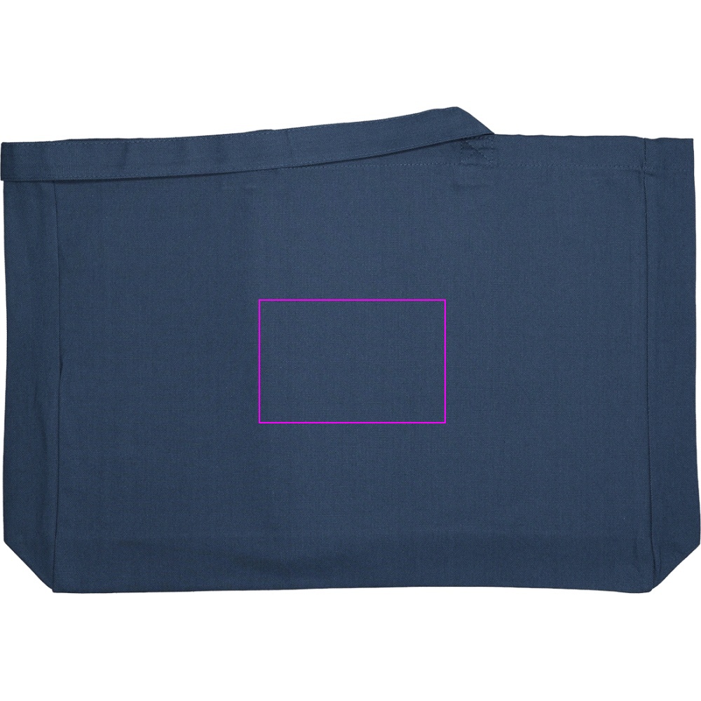 Organic cotton bag with long handles 270 g/m2 BARI