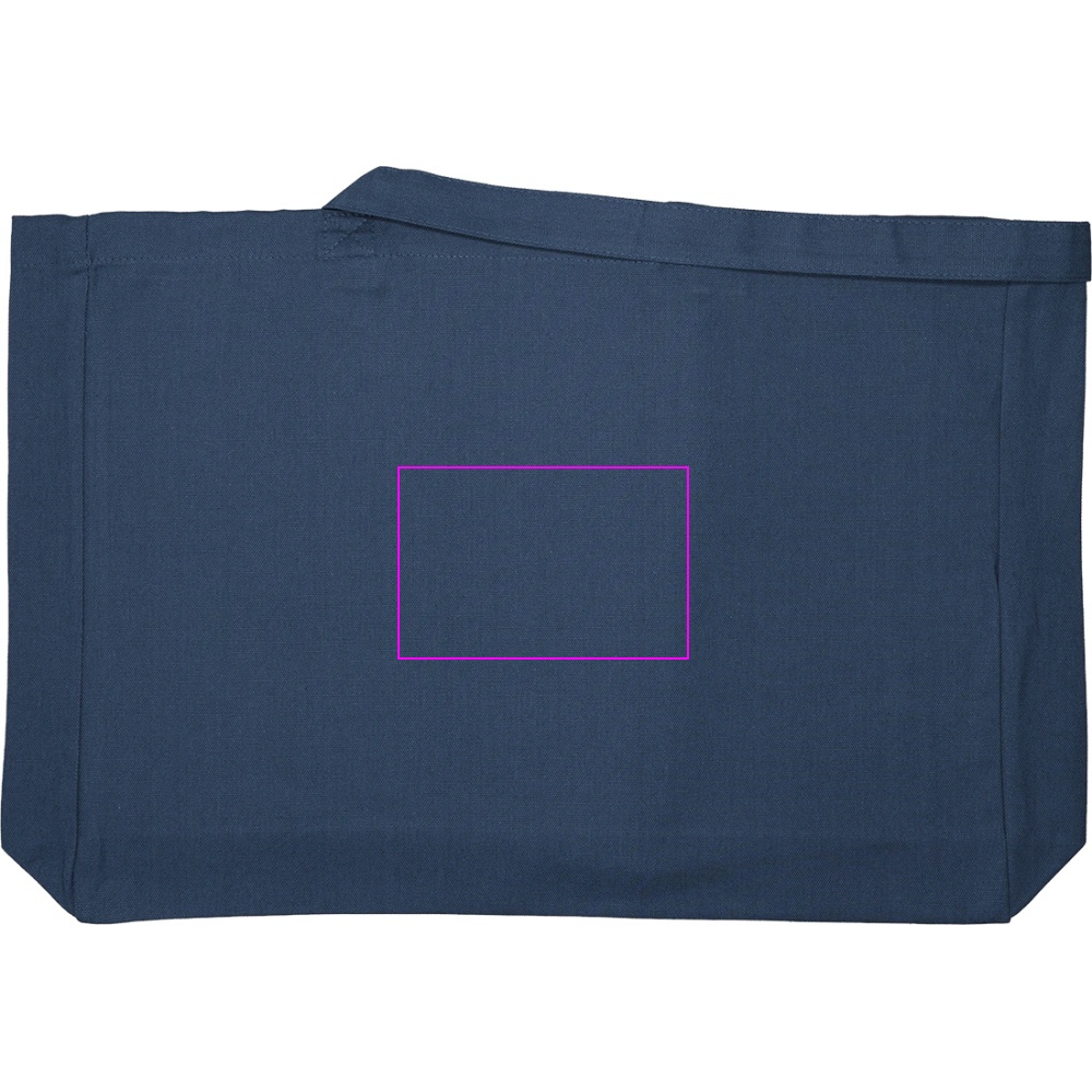 Organic cotton bag with long handles 270 g/m2 BARI
