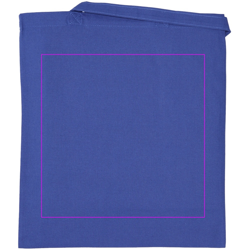 Organic cotton bag with long handles 180 g/m2 BRANSLEY