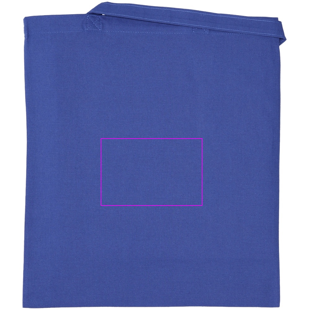 Organic cotton bag with long handles 180 g/m2 BRANSLEY