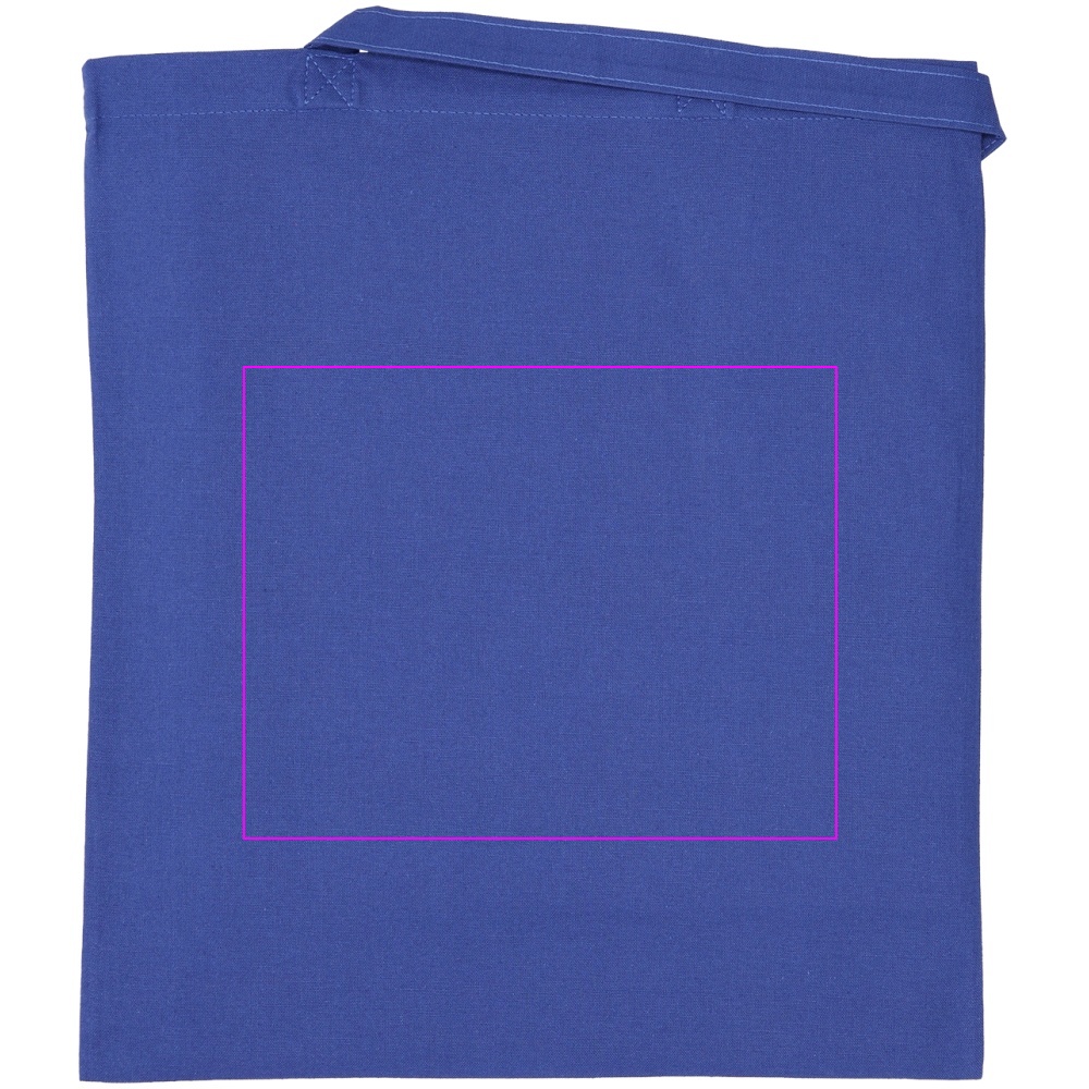 Organic cotton bag with long handles 180 g/m2 BRANSLEY