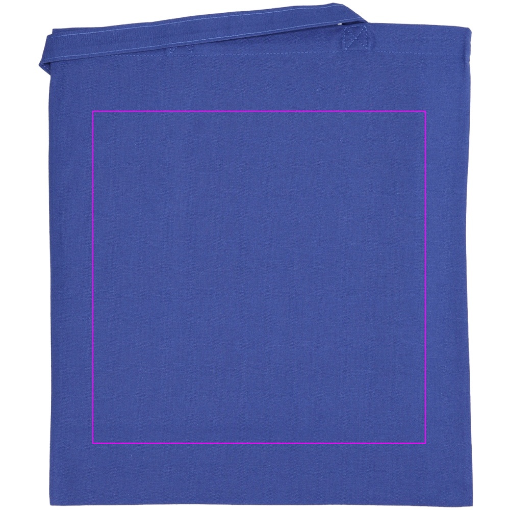 Organic cotton bag with long handles 180 g/m2 BRANSLEY