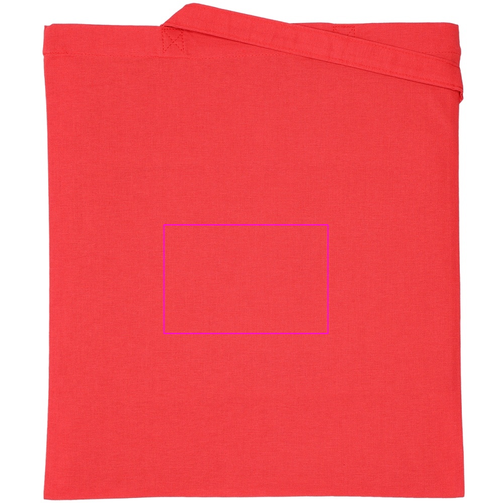 Organic cotton bag with long handles 180 g/m2 BRANSLEY
