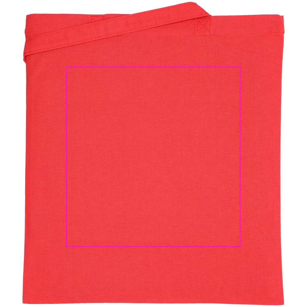 Organic cotton bag with long handles 180 g/m2 BRANSLEY