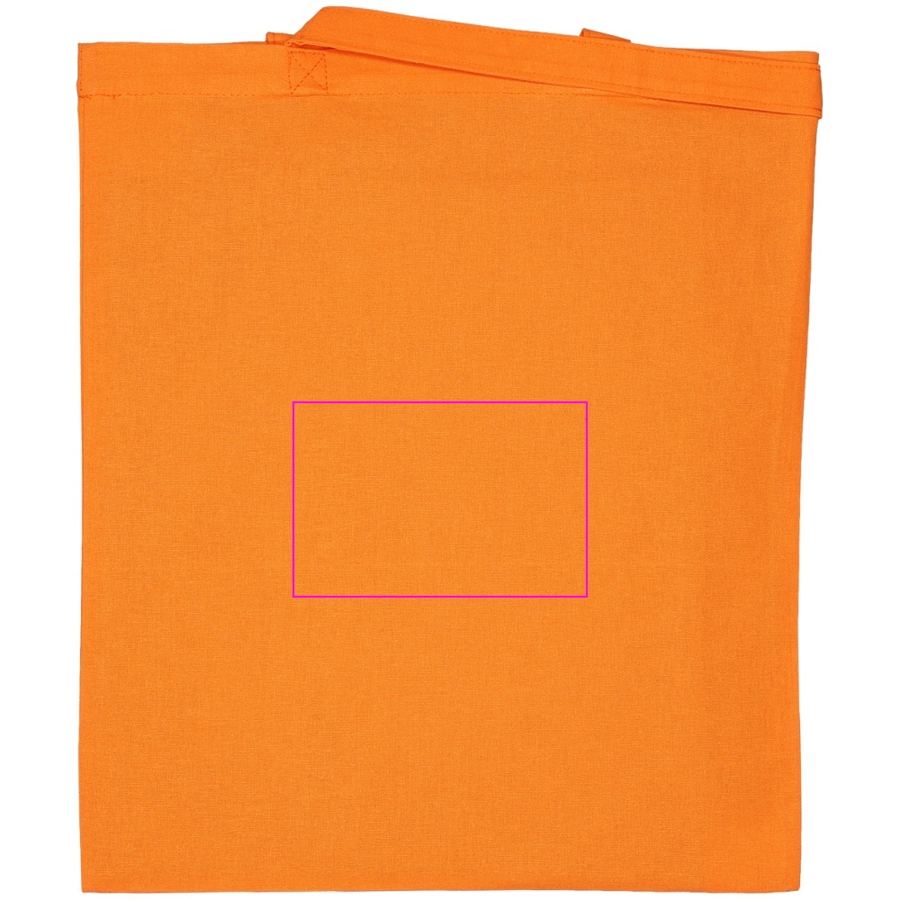 Organic cotton bag with long handles 180 g/m2 BRANSLEY