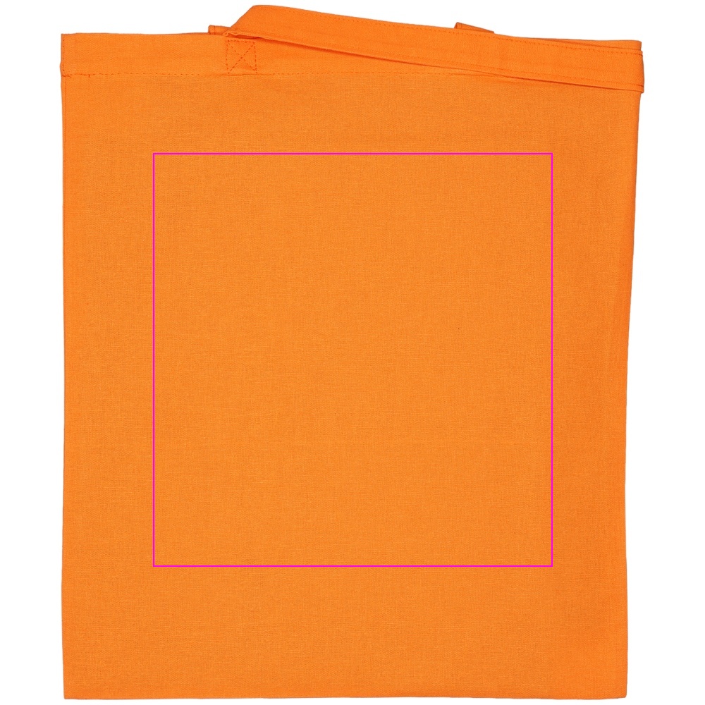 Organic cotton bag with long handles 180 g/m2 BRANSLEY
