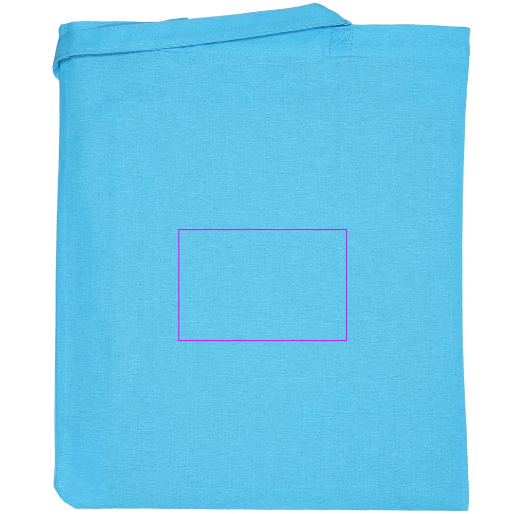 Organic cotton bag with long handles 180 g/m2 BRANSLEY