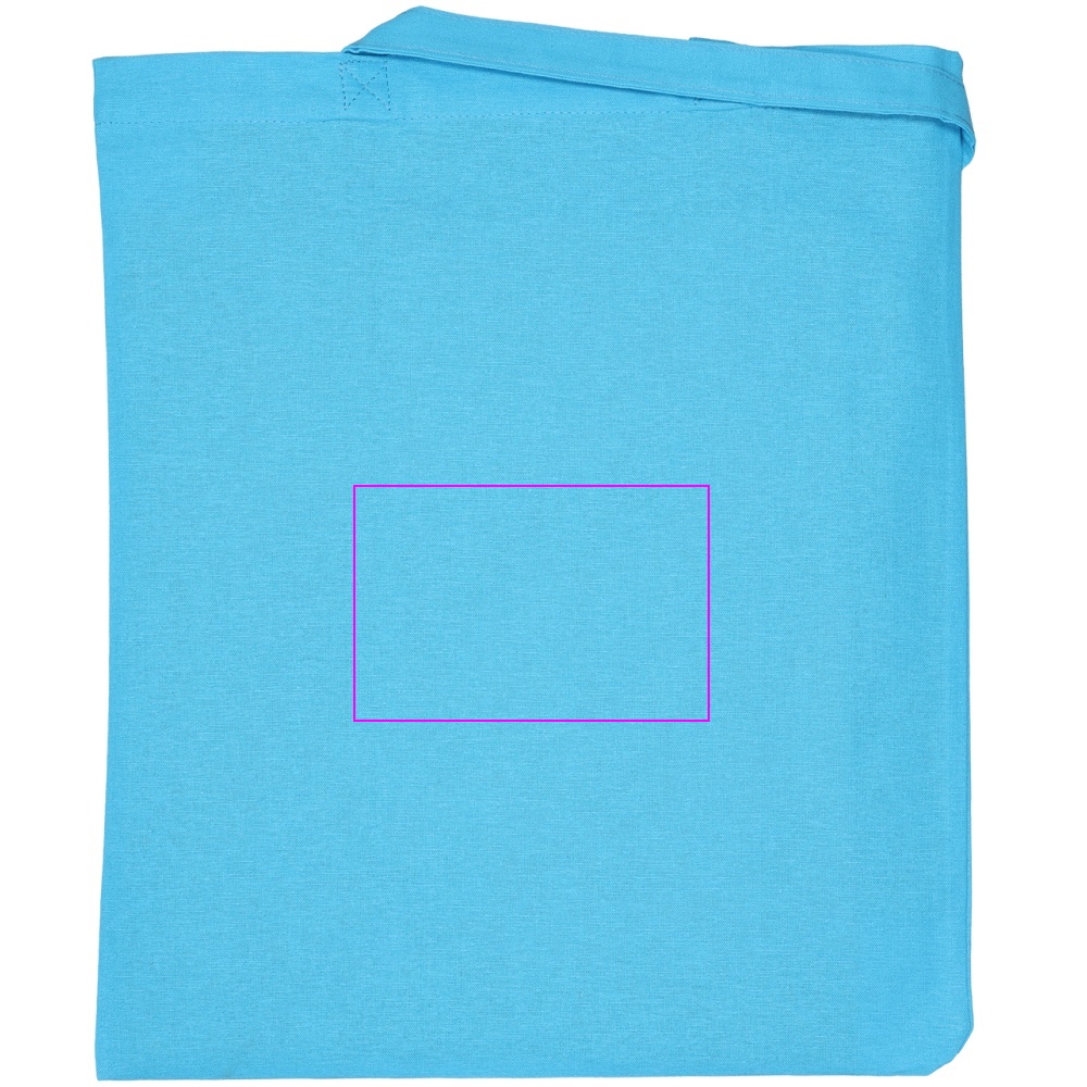 Organic cotton bag with long handles 180 g/m2 BRANSLEY
