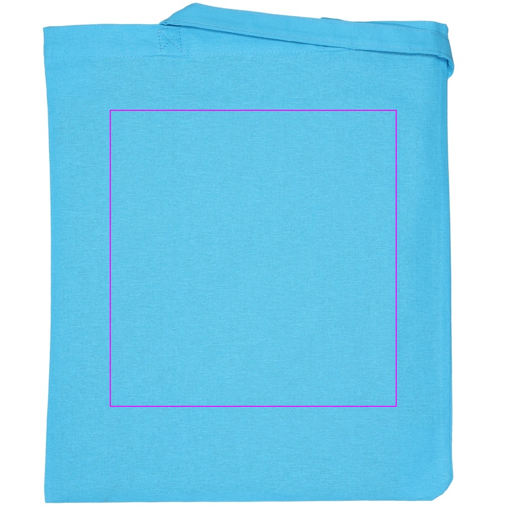 Organic cotton bag with long handles 180 g/m2 BRANSLEY