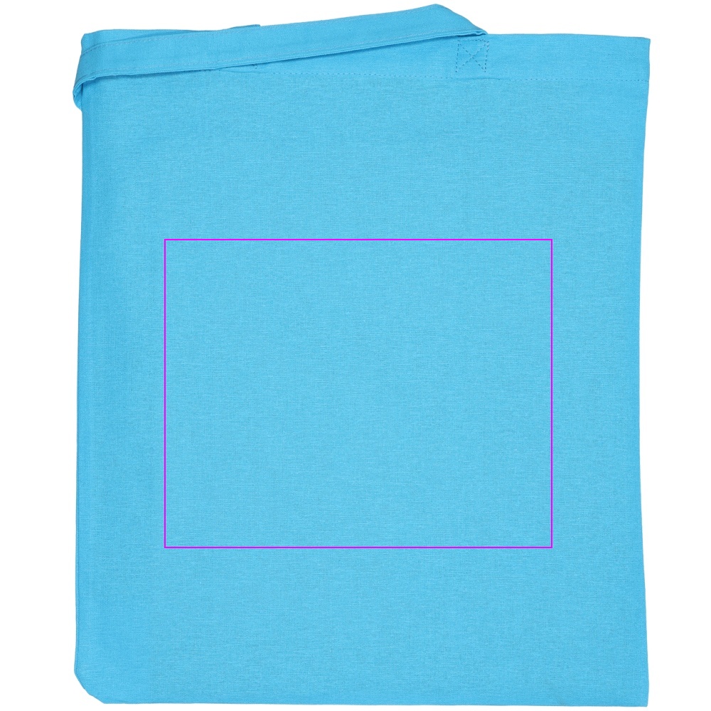Organic cotton bag with long handles 180 g/m2 BRANSLEY